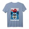 Großer blauer Bär & kleiner roter Hund - Handgezeichnetes Polaroid-Foto T-Shirt für coole Kids