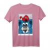 Großer blauer Bär & kleiner roter Hund - Handgezeichnetes Polaroid-Foto T-Shirt für coole Kids