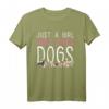 Nur ein Mädchen, das Hunde liebt - Lustiges Welpen T-Shirt für Hundeliebhaberinnen und Hundemamas