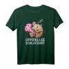 Hund Offizielles Schlafshirt, Schlafanzug & Nachthemd – Lustiges Geschenk für Langschläfer, Morgenmuffel und Hundeliebhaber zu Weihnachten & Geburtstag