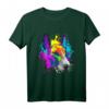 Splash Art Bullterrier Hundehalter Geschenkidee - Lustiges farbenfrohes Hunde T-Shirt für Hundeliebhaber, Hundehalter & Hundetreffen