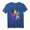 Splash Art Bullterrier Hundehalter Geschenkidee - Lustiges farbenfrohes Hunde T-Shirt für Hundeliebhaber, Hundehalter & Hundetreffen