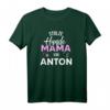 Stolze Hundemama von Anton - Personalisierte Hundeliebe T-Shirt für Hundehalterinnen und Hundeliebhaberinnen