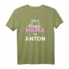 Stolze Hundemama von Anton - Personalisierte Hundeliebe T-Shirt für Hundehalterinnen und Hundeliebhaberinnen
