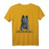 Happy Groenendael Hund T-Shirt – Lustiges Comic Design für Hundeliebhaber, Fans & Freunde der Hunderasse als Geschenk zu Geburtstag oder Weihnachten