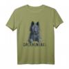 Happy Groenendael Hund T-Shirt – Lustiges Comic Design für Hundeliebhaber, Fans & Freunde der Hunderasse als Geschenk zu Geburtstag oder Weihnachten