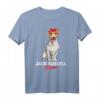 Jack Russell Terrier Mama Frauchen Hunde Geschenk T-Shirt – Lustiges Hundemotiv für Frauen, Mädchen & Kinder, ideales Geschenk zu Geburtstag, Weihnachten & Muttertag