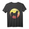Großer Shiba Inu Silhouette Japan Dogecoin Hund T-Shirt – Perfekt für Hundeliebhaber, Familienmitglieder und Dogecoin Fans