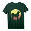 Großer Shiba Inu Silhouette Japan Dogecoin Hund T-Shirt – Perfekt für Hundeliebhaber, Familienmitglieder und Dogecoin Fans