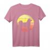 Großer Shiba Inu Silhouette Japan Dogecoin Hund T-Shirt – Perfekt für Hundeliebhaber, Familienmitglieder und Dogecoin Fans