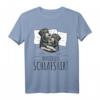 Offizielles Schlafshirt Zwergschnauzer Hunde – Bequemes Hundeliebhaber Oberteil für Morgenmuffel, Schlafmützen & Hundebesitzer, Geschenkidee für Familie & Freunde