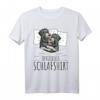 Offizielles Schlafshirt Zwergschnauzer Hunde – Bequemes Hundeliebhaber Oberteil für Morgenmuffel, Schlafmützen & Hundebesitzer, Geschenkidee für Familie & Freunde