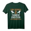 Lustiges Chinese Crested Hund T-Shirt für Hundeliebhaber - Perfekt als Weihnachts- oder Geburtstagsgeschenk