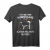 Lustiges Alaskan Malamute Hundehalter T-Shirt mit Glitzer – Perfektes Geschenk für Hundeliebhaber, Freunde und Familie