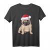 Weihnachts Mops Hunde Liebhaber T-Shirt - Humorvolles Geschenk für Mops-Fans zur Weihnachtszeit