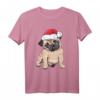 Weihnachts Mops Hunde Liebhaber T-Shirt - Humorvolles Geschenk für Mops-Fans zur Weihnachtszeit