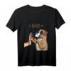 Boxer Hunde Papa Herrchen T-Shirt – Süßes Hundemotiv, Geschenk für Vater, Bruder & Freund zum Geburtstag, Weihnachten & Vatertag