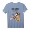 Boxer Hunde Papa Herrchen T-Shirt – Süßes Hundemotiv, Geschenk für Vater, Bruder & Freund zum Geburtstag, Weihnachten & Vatertag