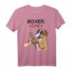 Boxer Hunde Papa Herrchen T-Shirt – Süßes Hundemotiv, Geschenk für Vater, Bruder & Freund zum Geburtstag, Weihnachten & Vatertag