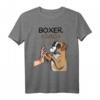 Boxer Hunde Papa Herrchen T-Shirt – Süßes Hundemotiv, Geschenk für Vater, Bruder & Freund zum Geburtstag, Weihnachten & Vatertag
