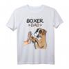 Boxer Hunde Papa Herrchen T-Shirt – Süßes Hundemotiv, Geschenk für Vater, Bruder & Freund zum Geburtstag, Weihnachten & Vatertag