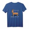 Die Mit Dem Dackel Spricht I Dachshund Hunde Sprüche T-Shirt - Lustiges Hundemotiv für Dackelliebhaber und Hundefans als Geschenk