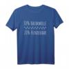 Lustiges Hunde T-Shirt mit Hundepfoten - 80% Baumwolle, 20% Hundehaar, Perfekt für Hundehalter und Gassi-Geher