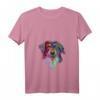 Damen Splash Hund Hovawart T-Shirt mit V-Ausschnitt – Buntes Design, Perfekt für Hovawart Fans & Hundebesitzerinnen als Geschenk