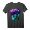 Deutscher Boxer DJ Rave T-Shirt mit Kopfhörer & Sonnenbrille – Cooles Hundegeschenk für Partygänger, Festival & Disco Fans