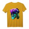 Deutscher Boxer DJ Rave T-Shirt mit Kopfhörer & Sonnenbrille – Cooles Hundegeschenk für Partygänger, Festival & Disco Fans