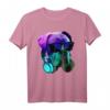 Deutscher Boxer DJ Rave T-Shirt mit Kopfhörer & Sonnenbrille – Cooles Hundegeschenk für Partygänger, Festival & Disco Fans