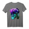 Deutscher Boxer DJ Rave T-Shirt mit Kopfhörer & Sonnenbrille – Cooles Hundegeschenk für Partygänger, Festival & Disco Fans
