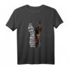 MEIN DOBERMANN IST HARMLOS - Lustiges Hundemotiv T-Shirt für Hundeliebhaber, perfekt als Geburtstags- oder Weihnachtsgeschenk