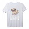 HapFrog T-Shirt - Hetz Mich Nicht Design für Männer, Frauen & Mops Liebhaber, Lustige Geburtstagskleidung