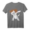 Lustiges Jack Russell Terrier T-Shirt in Brusttasche – Perfekt für Hundeliebhaber, Abiturienten & Schulabschlussfeier