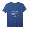 Die mit dem Hund geht Pfote Hunde T-Shirt – Lustiges Geschenk für Hundehalterinnen & Gassi-Geherinnen