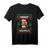Merry Woofmas Ugly Sweater Weihnachten Beagle Hunde T-Shirt - Lustiges Weihnachtsgeschenk für Hundeliebhaber und Beagle Fans