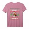 Merry Woofmas Ugly Sweater Weihnachten Beagle Hunde T-Shirt - Lustiges Weihnachtsgeschenk für Hundeliebhaber und Beagle Fans