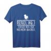 Lustiges Dackel T-Shirt mit Spruch 'Regel No.1 Finger weg von meinem Dackel' – Geschenk für Dackelbesitzer & Liebhaber