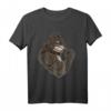 Pitbull At The Gym - Motivations T-Shirt für Muskelaufbau, Hunde-Training & Fitness mit inspirierendem Zitat