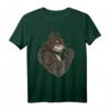 Pitbull At The Gym - Motivations T-Shirt für Muskelaufbau, Hunde-Training & Fitness mit inspirierendem Zitat