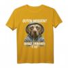 Guten Morgen Dünnes Eis T-Shirt - Lustiger Hund Spruch für Hundebesitzer, Humorvolles Geschenk für Männer, Frauen und Kinder