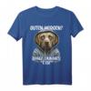 Guten Morgen Dünnes Eis T-Shirt - Lustiger Hund Spruch für Hundebesitzer, Humorvolles Geschenk für Männer, Frauen und Kinder