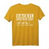 Lustiges Dackel Hören Aufs Wort T-Shirt – Perfektes Geschenk für Hundeliebhaber, Herrchen & Frauchen zu Weihnachten & Geburtstag