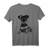 Zwergpinscher Hund Geschenk T-Shirt - Süßes Haustier Design für Hundeliebhaber & Geburtstagsgeschenke für Tierfreunde