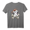 Niedlicher Piraten Hund Comic T-Shirt – Lustiges Hundemotiv für Hundehalter, Kinder & Hundeliebhaber als Geschenkidee für Geburtstage & Hundeevents