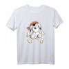 Niedlicher Piraten Hund Comic T-Shirt – Lustiges Hundemotiv für Hundehalter, Kinder & Hundeliebhaber als Geschenkidee für Geburtstage & Hundeevents