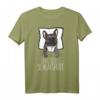 Offizielles Schlafshirt französische Bulldogge Frenchie – Süßes Hundeschlafmotiv, Perfekt als Geschenk für Bulldoggenfans, Weihnachten & Geburtstag