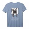 Offizielles Schlafshirt französische Bulldogge Frenchie – Süßes Hundeschlafmotiv, Perfekt als Geschenk für Bulldoggenfans, Weihnachten & Geburtstag