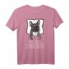 Offizielles Schlafshirt französische Bulldogge Frenchie – Süßes Hundeschlafmotiv, Perfekt als Geschenk für Bulldoggenfans, Weihnachten & Geburtstag